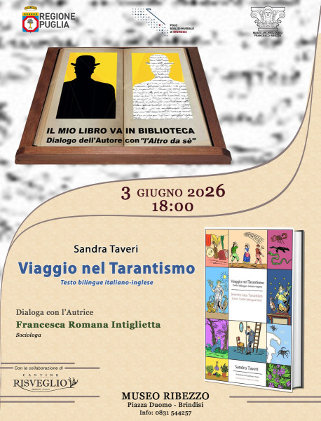 Presentazione del volume in italiano/inglese " VIAGGIO NEL TARANTISMO" di Sandra Taveri