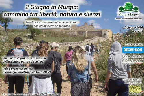 2 Giugno in Murgia: cammino tra libertà, natura e silenzi