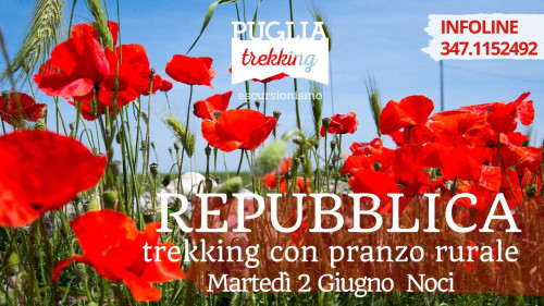 REPUBBLICA trekking con pranzo rurale
