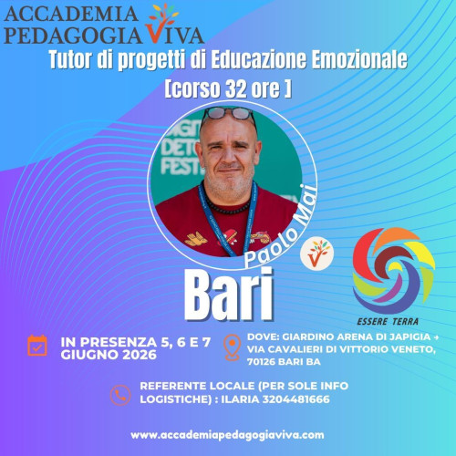 Tutor di educazione Emozionale con Paolo Mai