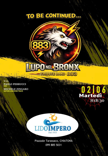 "Lupo nel Bronx" tribute band degli 883