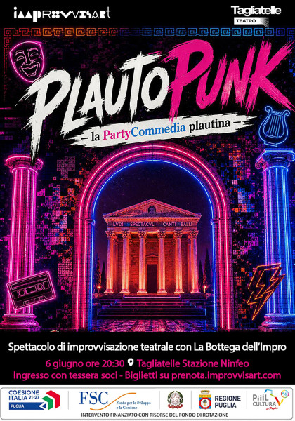 Plauto Punk, la party commedia plautina