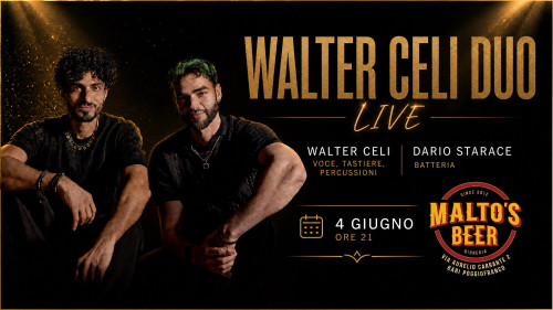 WALTER CELI DUO live