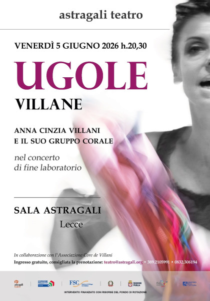 I canti popolari risuonano nella Sala Astràgali con Anna Cinzia Villani