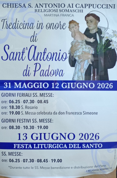 Festa di Sant'Antonio di Padova e distribuzione del pane benedetto
