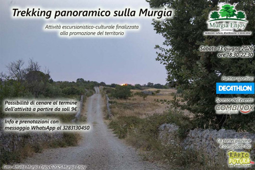 Trekking panoramico sulla Murgia