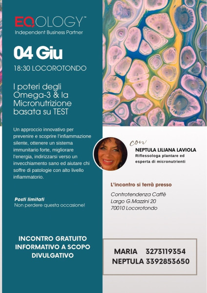SALUTE E BENESSERE!                  Come rinnovare ogni cellula del corpo