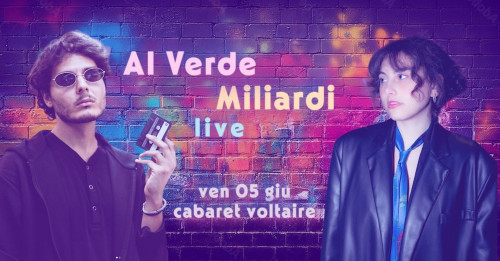 AL VERDE + MILIARDI Live