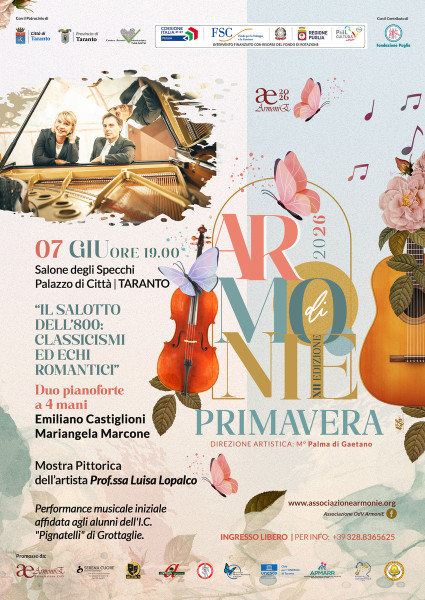 Musica e Pittura concludono ArmoniE di Primavera XII ed