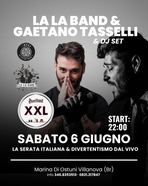 LaLaBand con Gaetano Tasselli & DJ Set