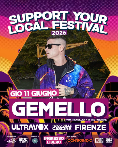 Support Your Local Festival con Gemello