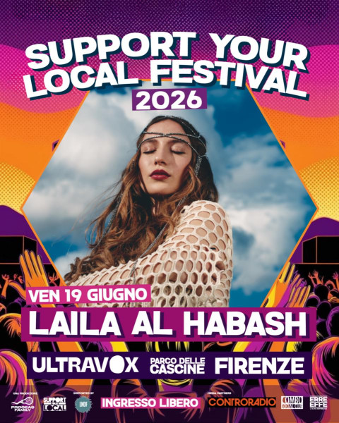 Support Your Local Festival con Laila Al Habash