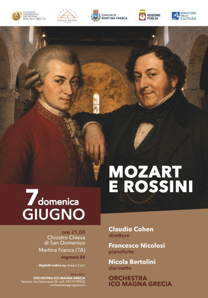 Mozart e Rossini - Concerto dell'Orchestra ICO Magna Grecia