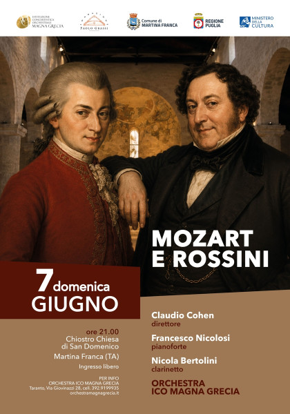 Mozart e Rossini - Concerto dell'Orchestra ICO Magna Grecia