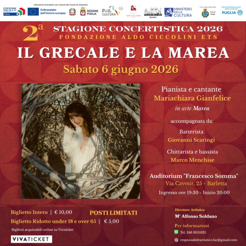 Il Grecale e la Marea: il mondo poetico di Marea