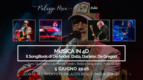 Musica in 4D con Tony Quadrello