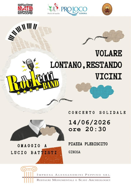 Musica che unisce, solidarietà che arriva lontano