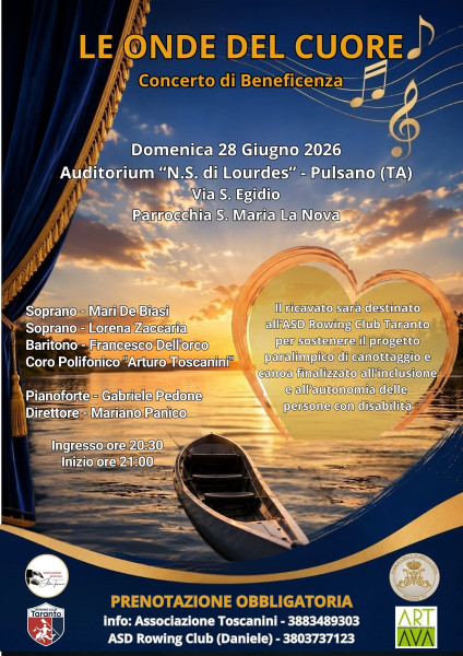 Le Onde del Cuore - Concerto di Beneficenza