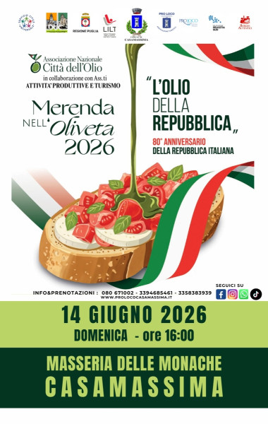 Merenda nell’Oliveta - L’olio della Repubblica