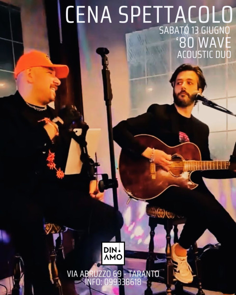 80 Wave - Acoustic Duo on Saturday Live