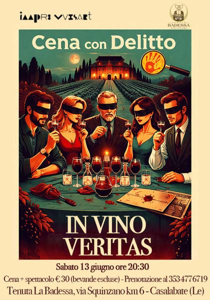 Cena con Delitto 'In vino veritas'