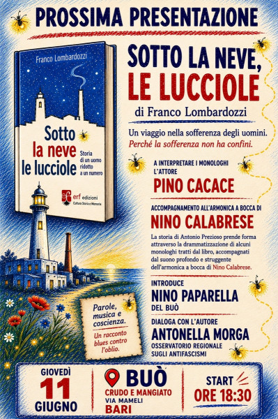 PresentaBuò: "Sotto la neve, le lucciole" musica e racconto