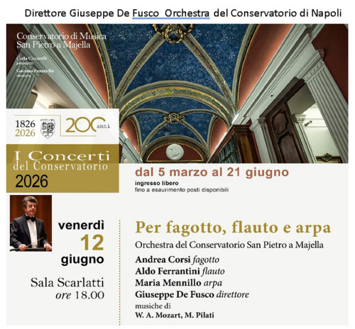 I Concerti del Conservatorio Direttore Giuseppe De Fusco