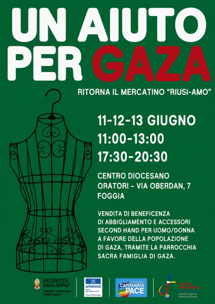 RIUSI-AMO – Un aiuto per Gaza