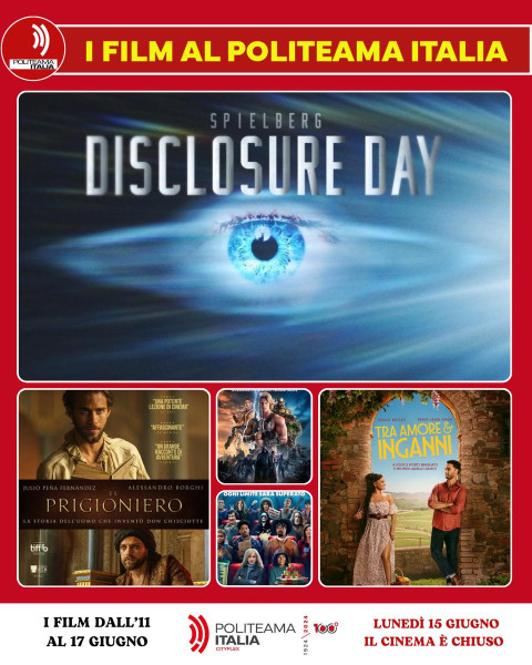 Disclosure Day, Masters of the Universe, Scary movie e altri film