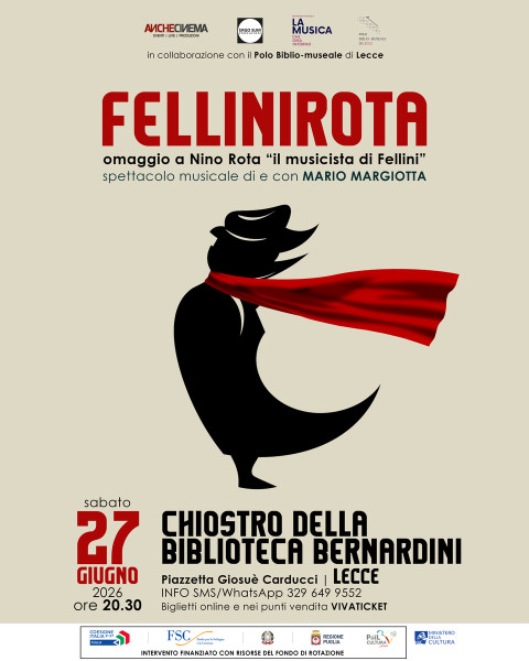 FelliniRota di e con Mario Margiotta | Rassegna La musica che gira intorno