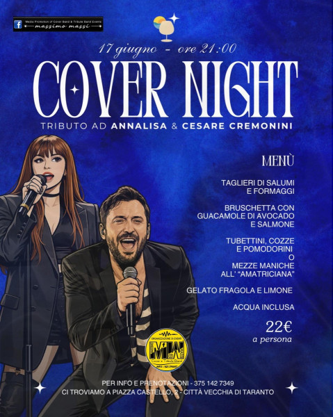 Annalisa Cremonini COVER BAND  all'Aurora cafè bistrot