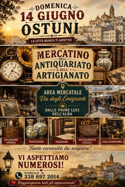 Mercatino dell’antiquariato e artigianato