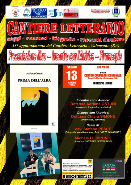 Prima dell'alba (libro) di Adriana Ostuni