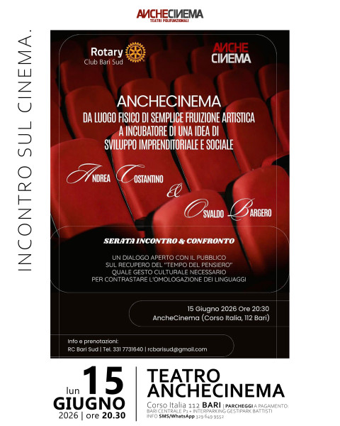 AncheCinema: da luogo di fruizione a incubatore di sviluppo | Incontro con Andrea Costantino e Osvaldo Bargero