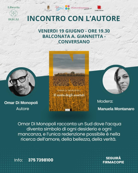 Omar Di Monopoli - Il santo degli assetati