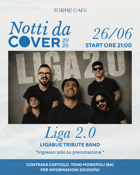 Liga 2.0 - Ligabue tribute band live at Torre Cafè