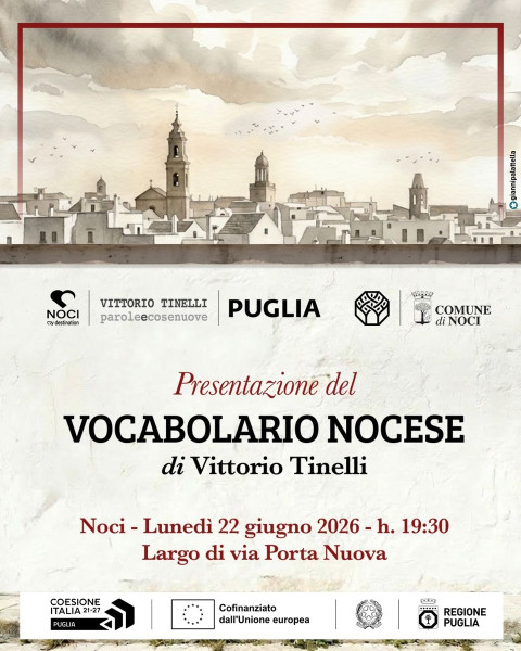 Presentazione del Vocabolario nocese di Vittorio Tinelli