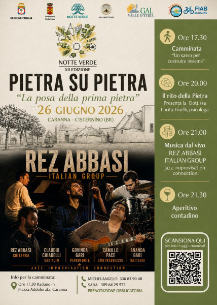 Festival Notte Verde 'La posa della prima pietra '