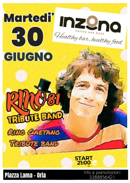 RINO81 (Rino Gaetano tribute band) live al risto-bar INZONA