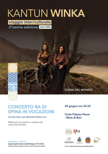 Kantun Winka 2026 - Concerto RA DI SPINA ' VOCAZIONI'