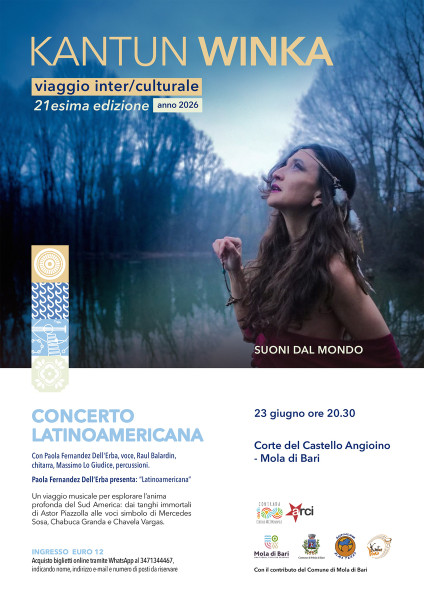 Kantun Winka 2026- Paola Fernandez  Dell'Erba trio in LATINOAMERICANA
