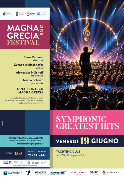 SYMPHONIC GREATEST HITS Inaugurazione MAGNA GRECIA FESTIVAL 2026