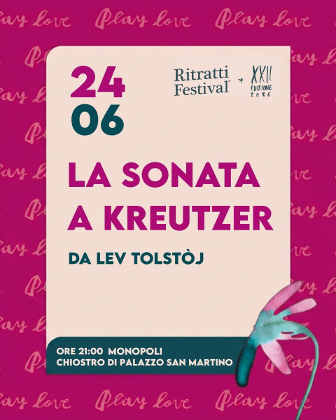 Ritratti Festival 2026 | LA SONATA A KREUTZER