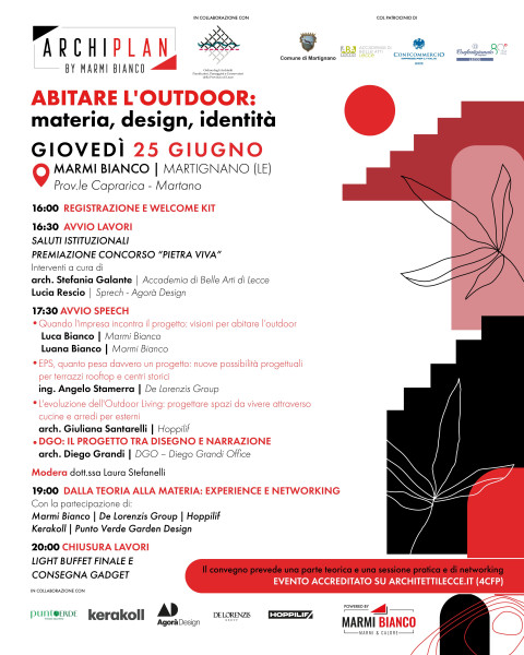 Abitare l’outdoor: materia, design, identità