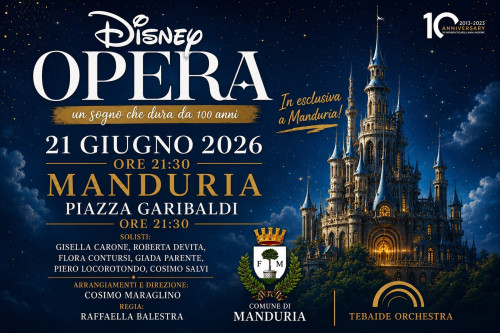 ORCHESTRA TEBAIDE in "DISNEY OPERA "