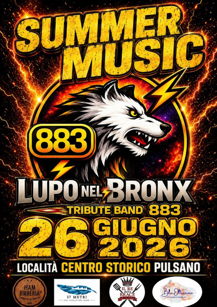 Summer music " Lupo nel Bronx " tribute band degli 883