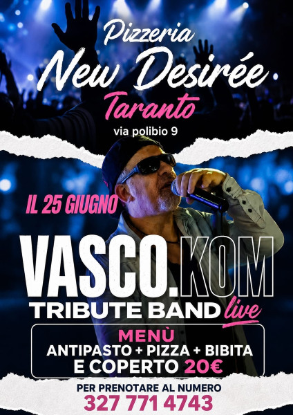VASCO. KOM live Tribute band