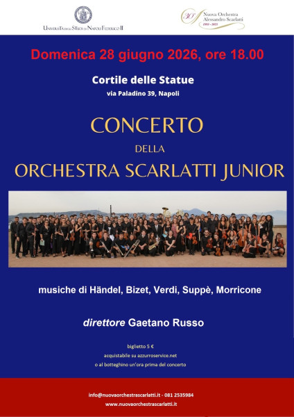Concerto sinfonico dell’Orchestra Scarlatti Junior con Elene Lamartora