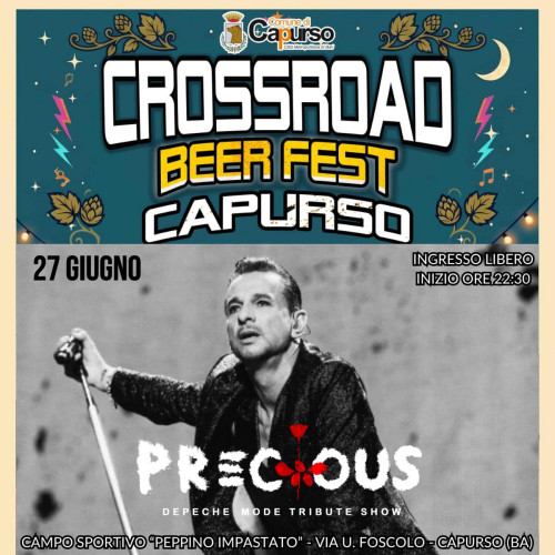 PRECIOUS tributo ai Depeche Mode live alla Festa della Birra a Capurso