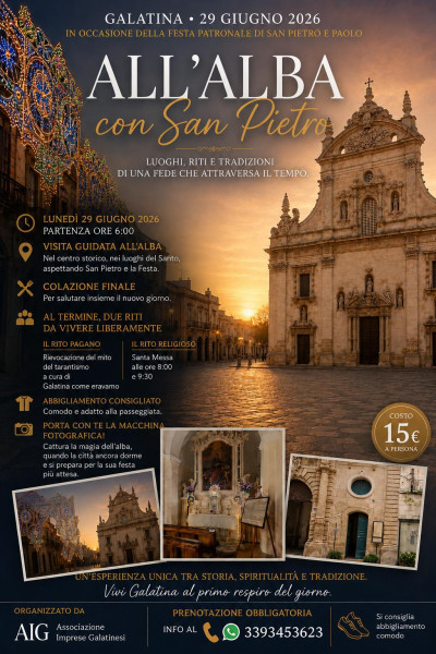 All'Alba con San Pietro